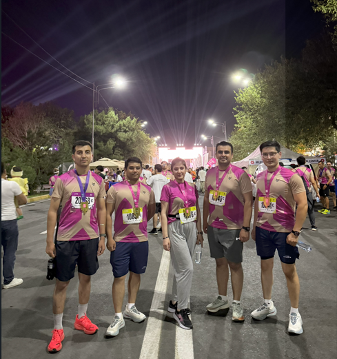 Green Banking Team Joins the Bukhara Night Race 2025
